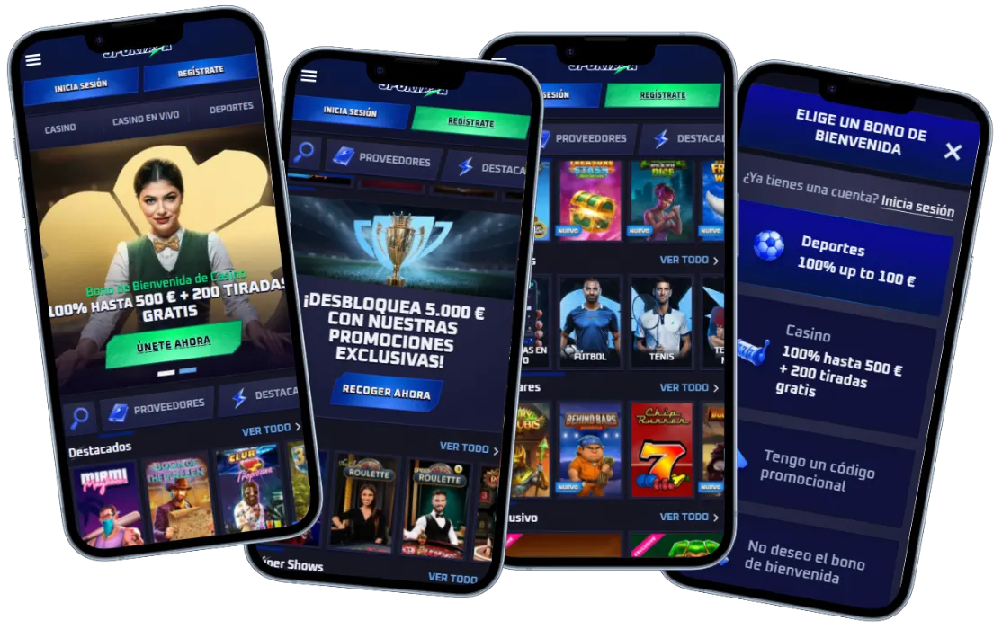 Sportaza casino versión móvil con juegos, bonos y plataforma de apuestas en smartphones